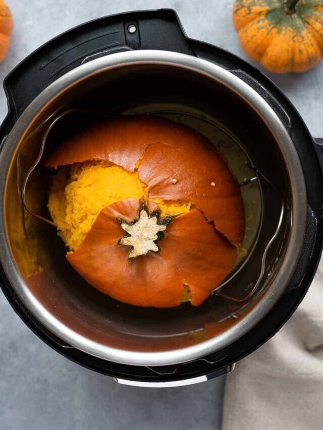 Easy Instant Pot Pumpkin Puree