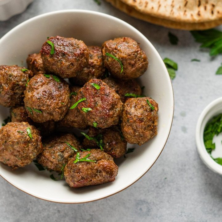 Air Fryer Lamb Meatballs (Quick And Easy)