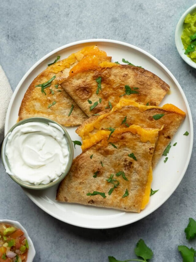 How To Make Cheese Quesadilla In The Air Fryer