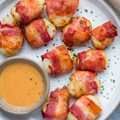 Bacon Wrapped Scallops Air Fryer Recipe