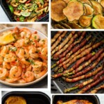 Different low carb air fryer recipes.