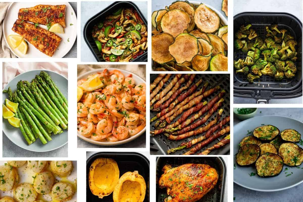 Delicious Low carb air fryer recipes.