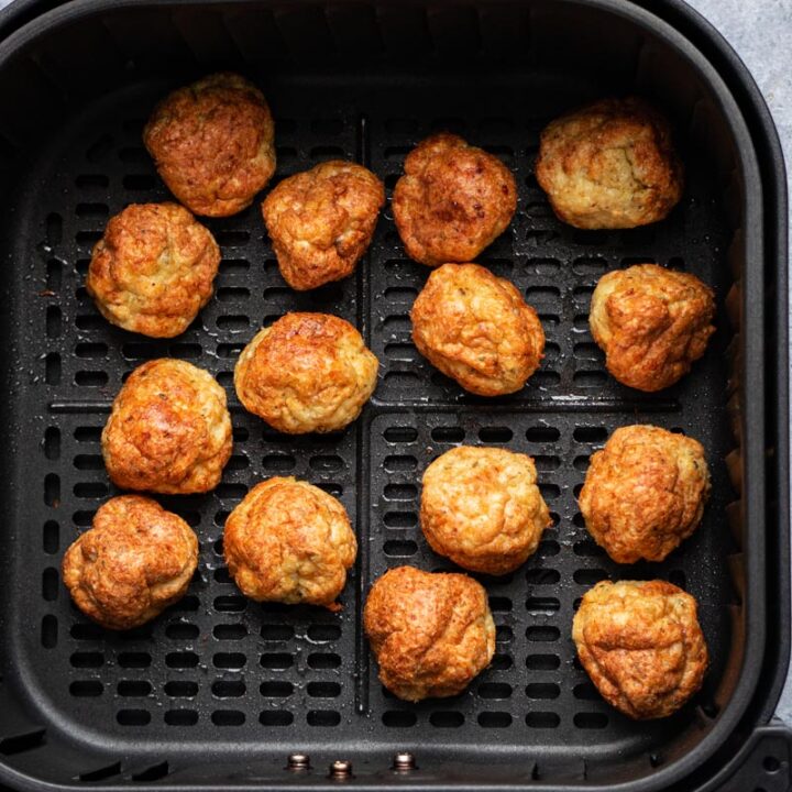 Air Fryer Chicken Meatballs Recipe