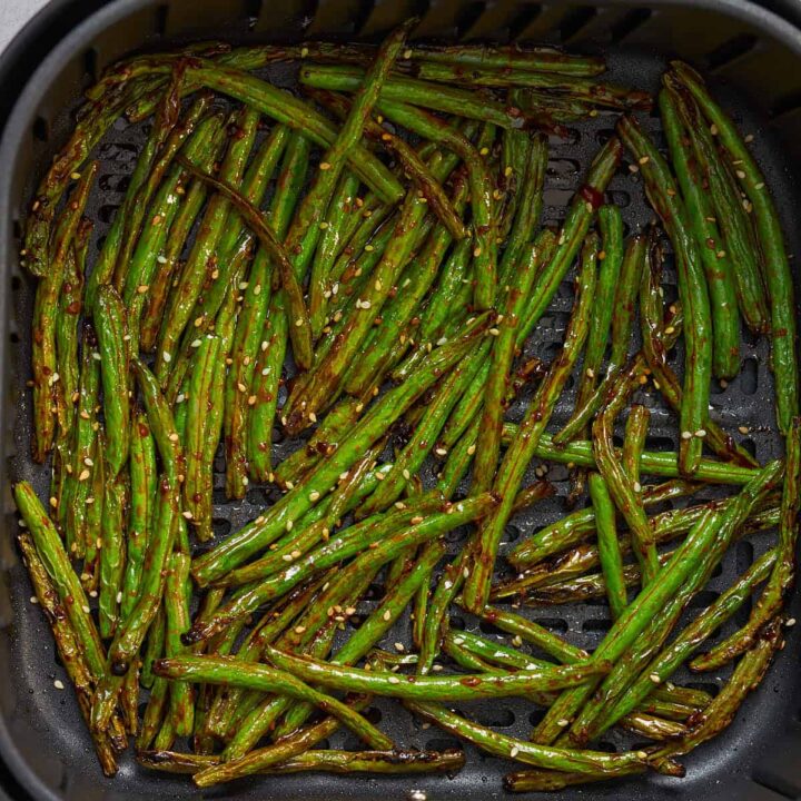 Air Fryer Green Beans Spicy