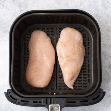 air fryer chicken with no seasoning before cooking